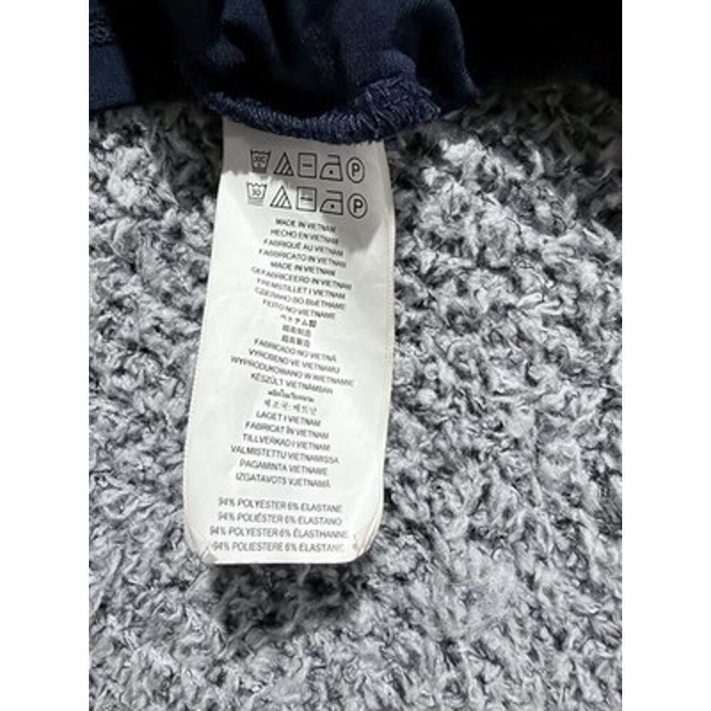 Michael Kors Blue Sleeveless Sz M, Preppy, Casual, Lace-Up Neck, Chic Dress. - Picture 4 of 9